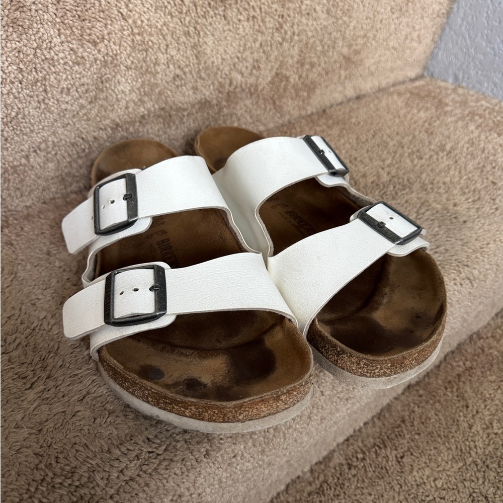 White Bitkenstocks Size 43 (11)